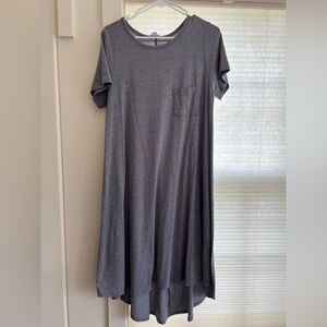 LuLaRoe Heather Gray Carly Medium